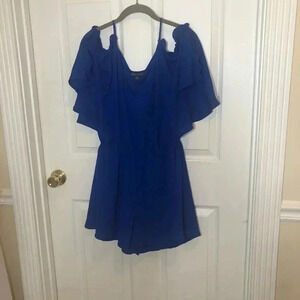 NWT bold elements one pc short set /royalblue